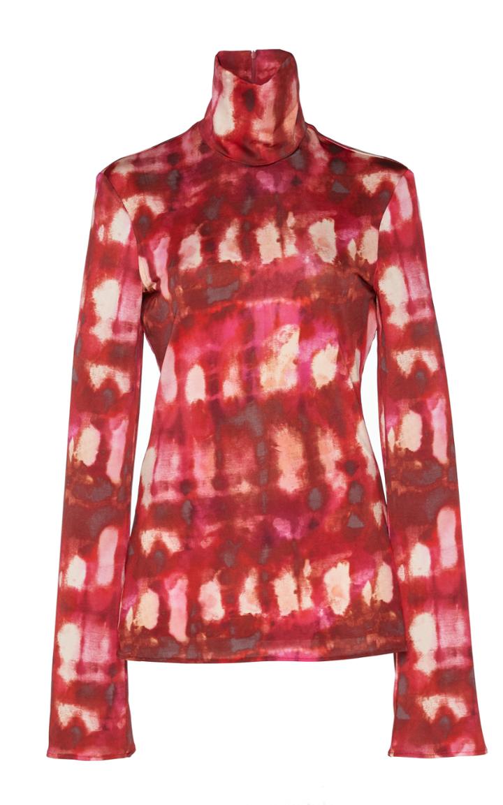 Ellery Land Of The Lost Tie-dye Cotton Top