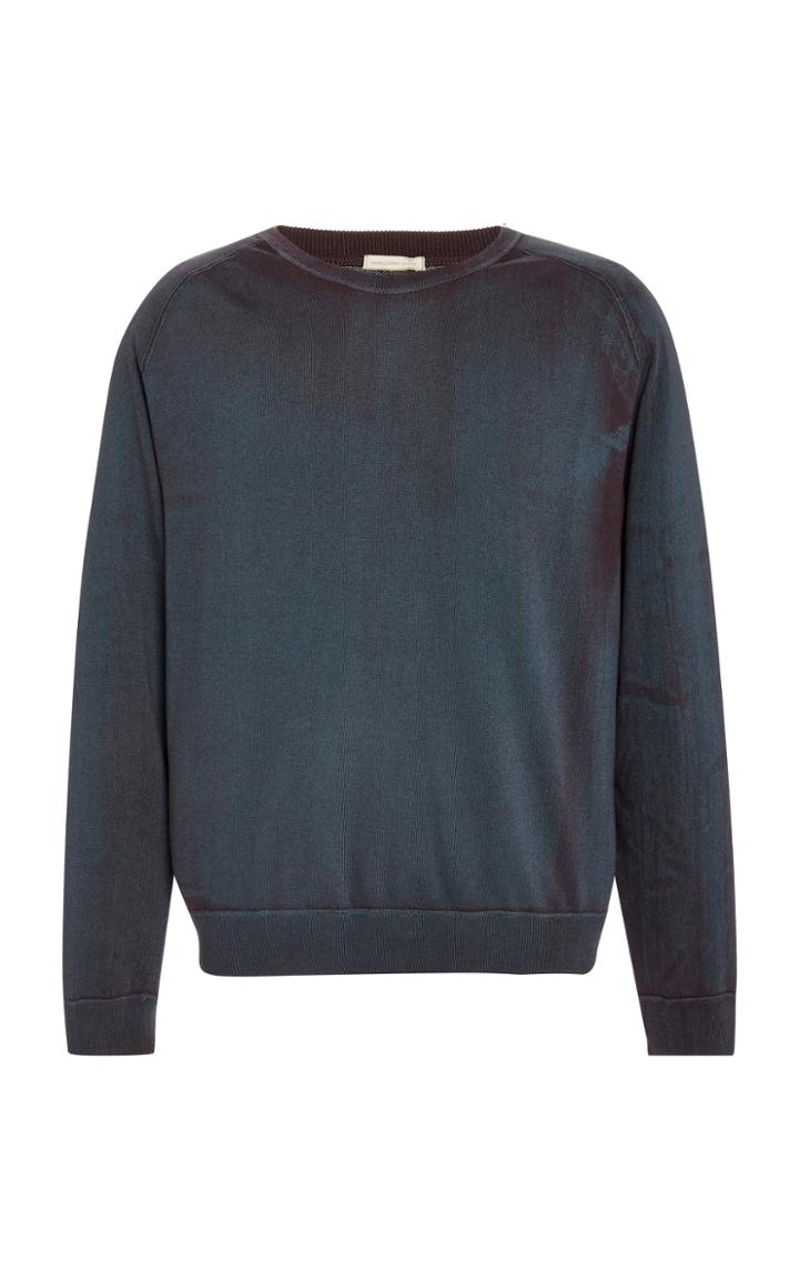 Massimo Alba Distressed Cotton Sweatshirt