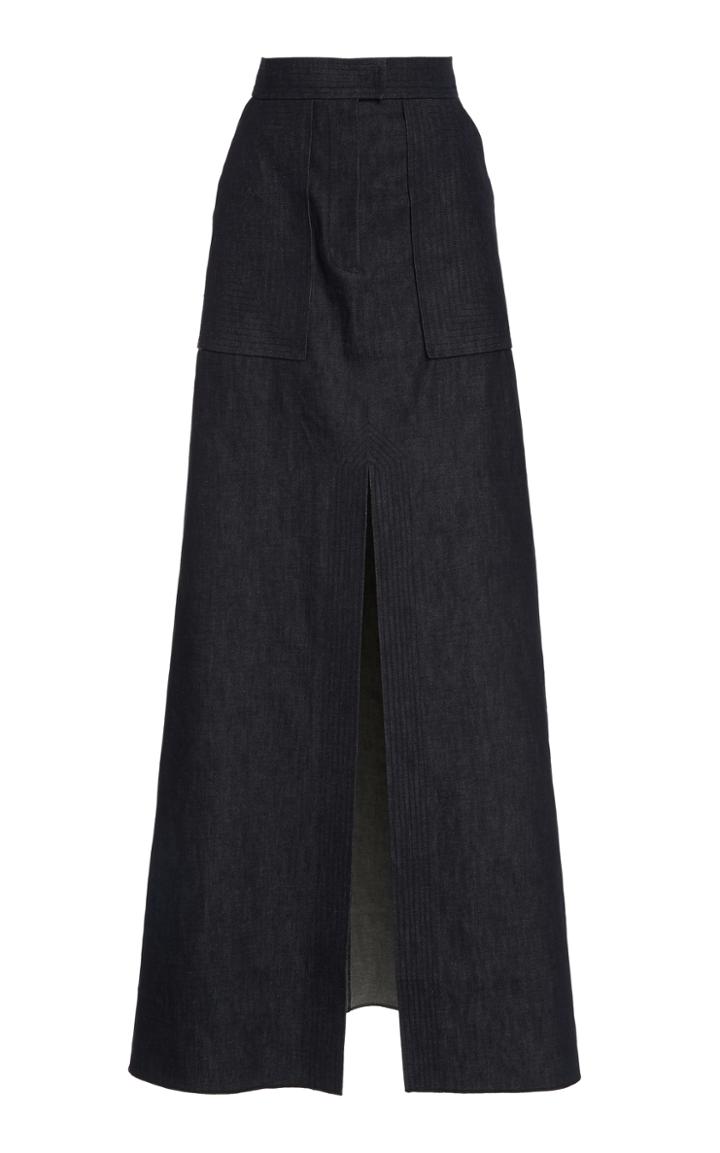 Martin Grant Maxi Denim Skirt