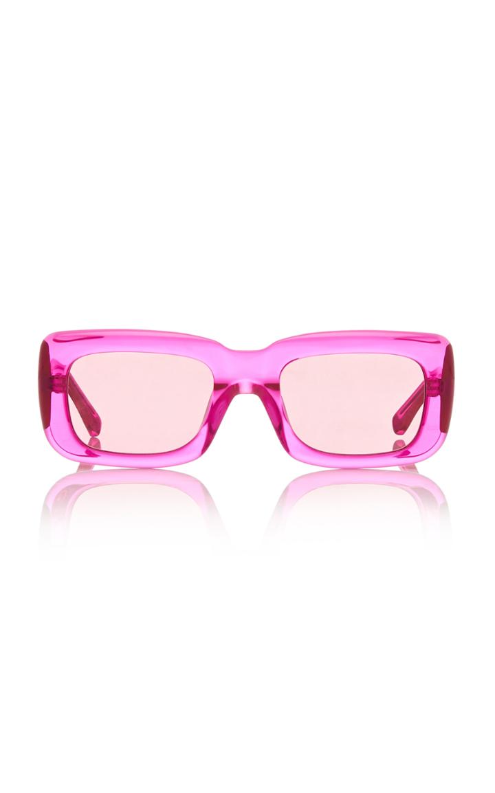 Moda Operandi Attico X Linda Farrow Marfa Acetate Square Sunglasses