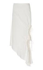 Christopher Esber Negative Space Ruched Crepe Skirt