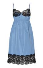 N 21 N&deg;21 Agata Lace Trim Taffeta Dress
