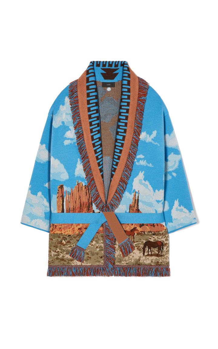 Moda Operandi Alanui The Monument Valley Horses Cardigan