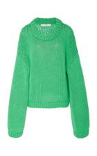 Tibi Solid Cropped Pullover Size: M