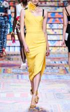 Moda Operandi Dolce & Gabbana Asymmetric Cady Midi Dress