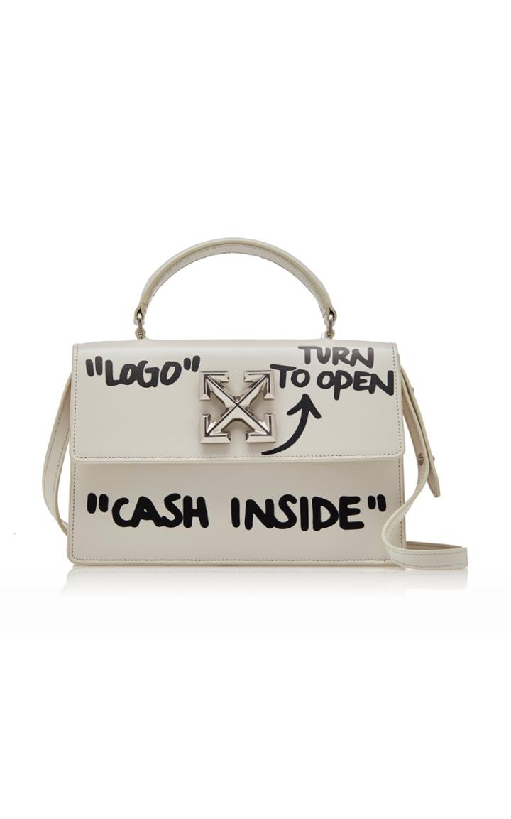 Off-white C/o Virgil Abloh Jitney 1.4 Cash Inside Leather Bag