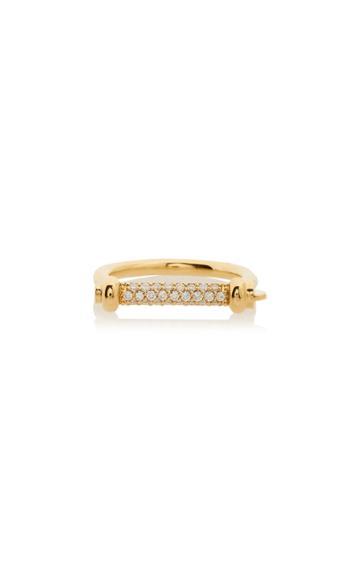 Miansai 14k Gold Diamond Ring