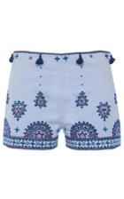 Talitha Nisa Embroidered Shorts