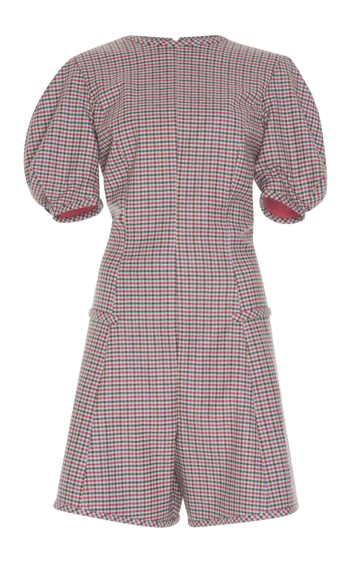 Luisa Beccaria Short Sleeve Romper