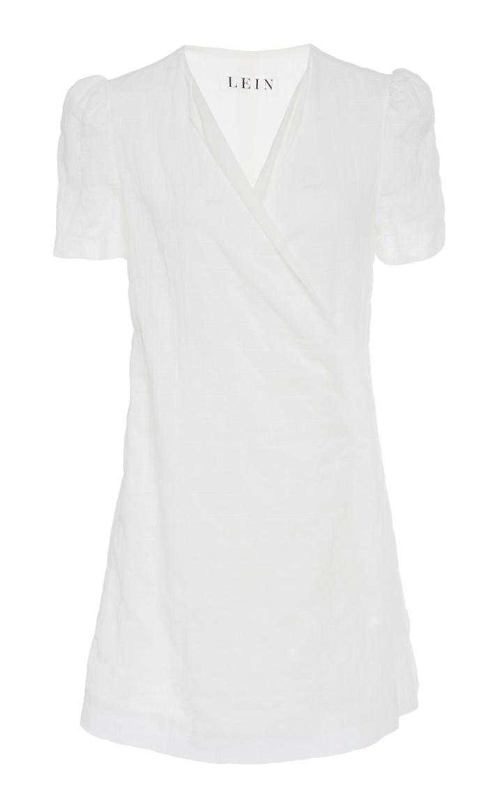 Lein Chrissy's Cotton Wrap Dress