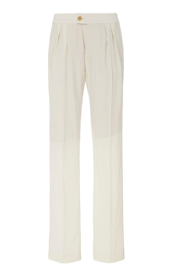 Brgger Ebba Wool Straight Leg Trousers