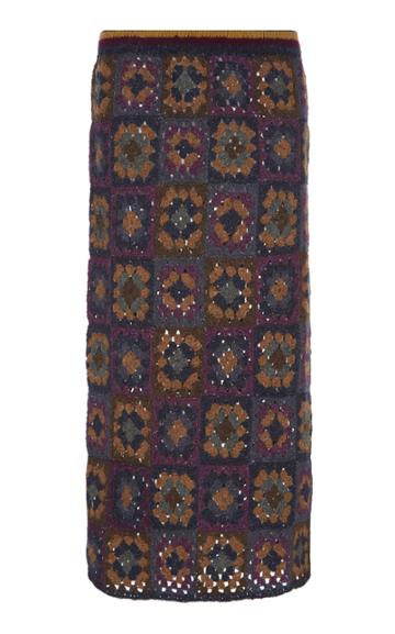 Tuinch Wool Crochet Skirt