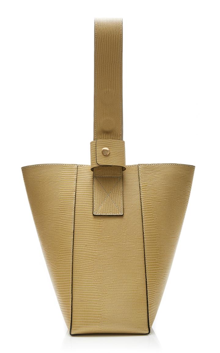 Moda Operandi Marge Sherwood How Lizard-effect Leather Tote