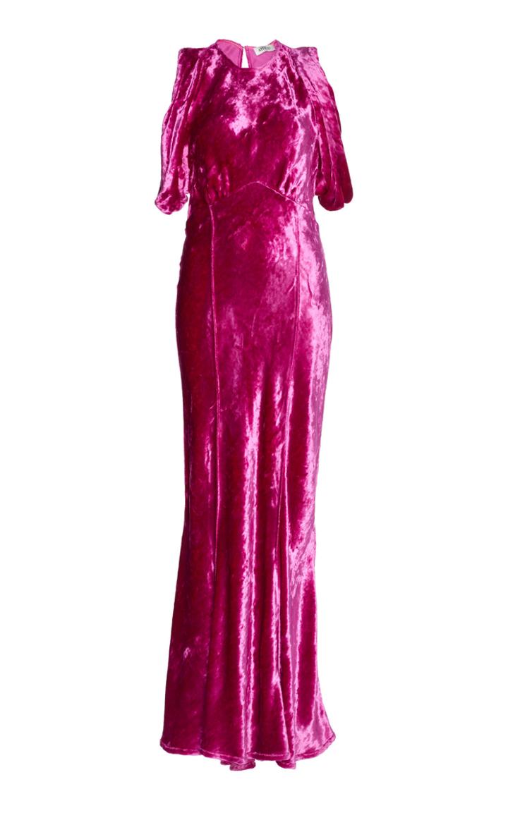Attico Velvet Dress