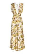 Markarian Donna Floral Ruched Top Dress