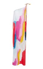 Mara Hoffman Clara One-shoulder Tie-dyed Dress