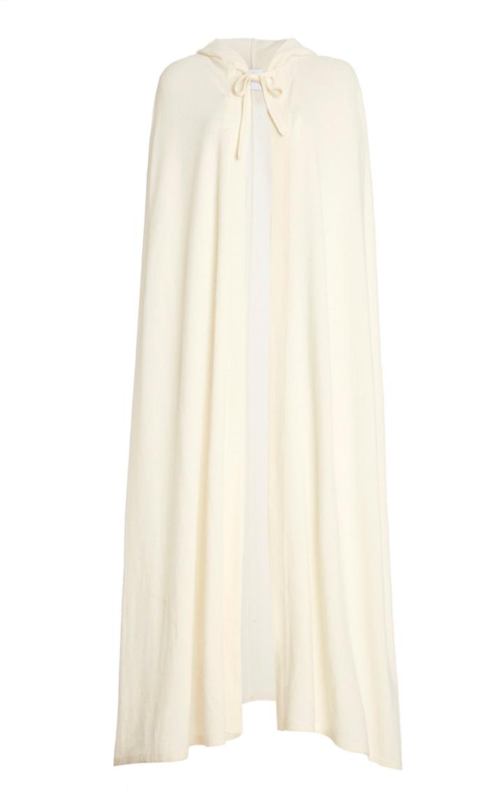 Moda Operandi Madeleine Thompson Hooded Cashmere Knit Poncho