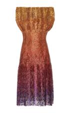 Paule Ka Pleated Ombre Dress