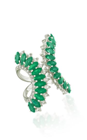 Hueb Mirage Emerald Ring
