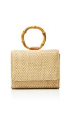Glorinha Paranagua Celeste Straw Bag