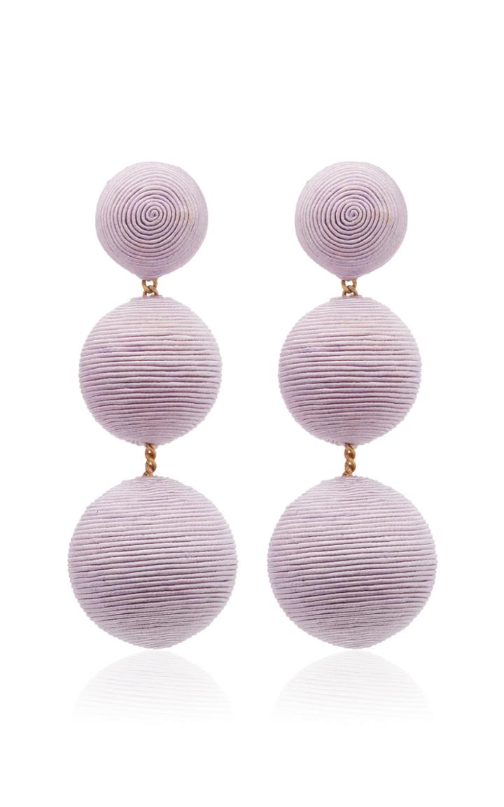 Moda Operandi Rebecca De Ravenel Classic Three Drops Earrings