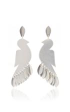 Isabel Marant Bird Brass Drop Earrings