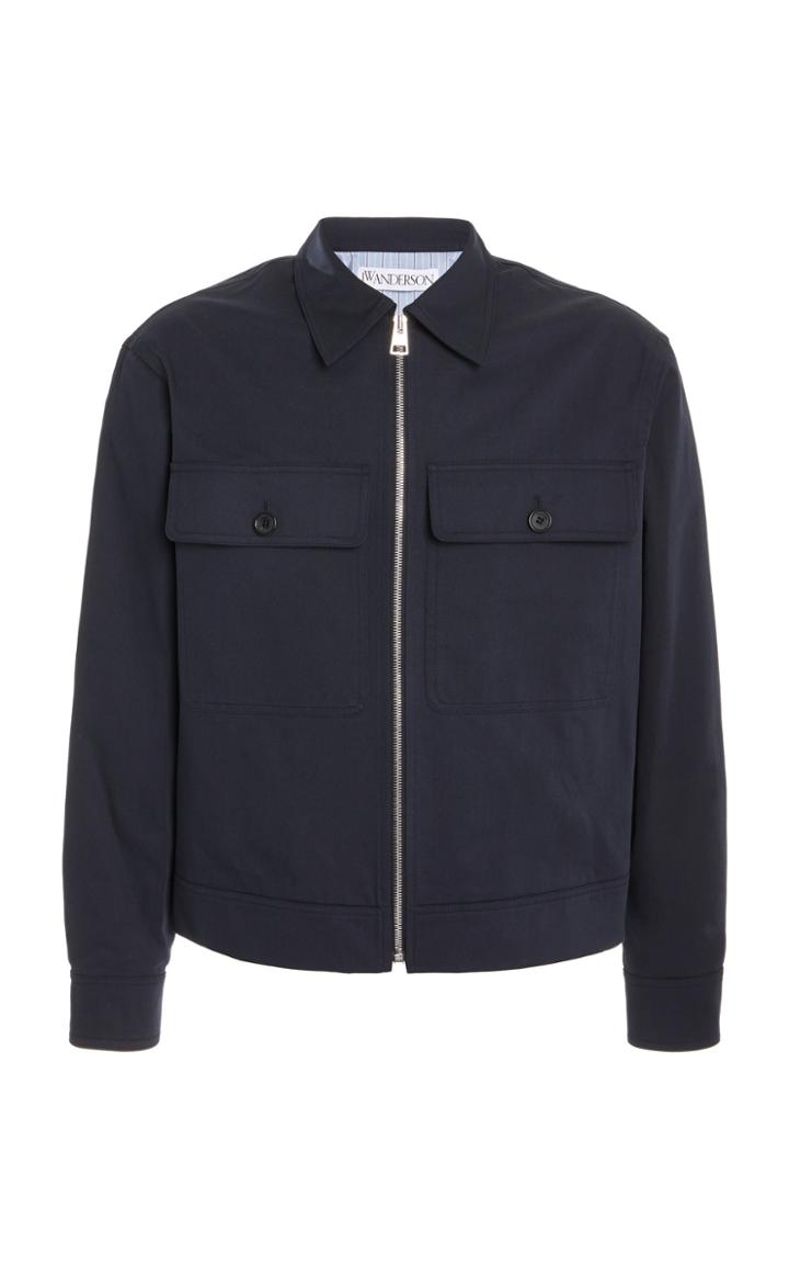 Jw Anderson Cotton-twill Jacket