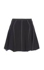 Mugler Mid-rise Jersey Mini Skirt