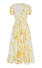 Moda Operandi Cult Gaia Elise Printed Cotton-silk Midi Dress Size: Xs