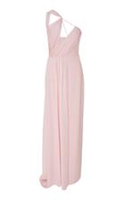 Cushnie Sloane One-shoulder Jersey Gown