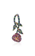Yvonne Leon 18k Gold Multi-stone Single Earring