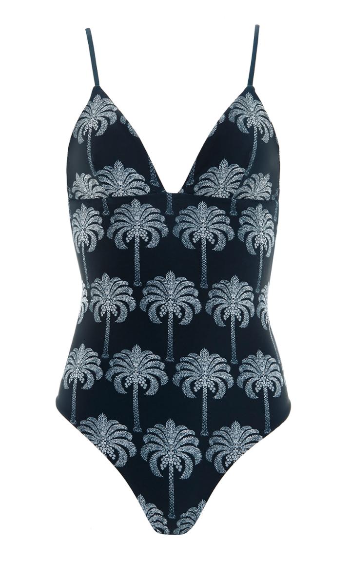 Moda Operandi Agua By Agua Bendita Azafran Cocora-print One-piece Swimsuit