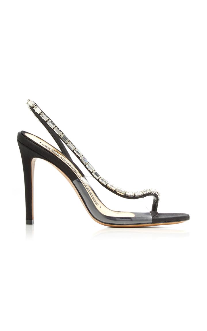 Alexandre Vauthier Elizabeth Suede Sandals