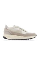 Common Projects Track Classic Suede, Nubuck And Nylon Sneakers