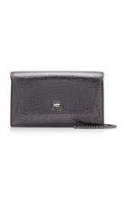 Akris Anouk Envelope Metallic Leather Bag