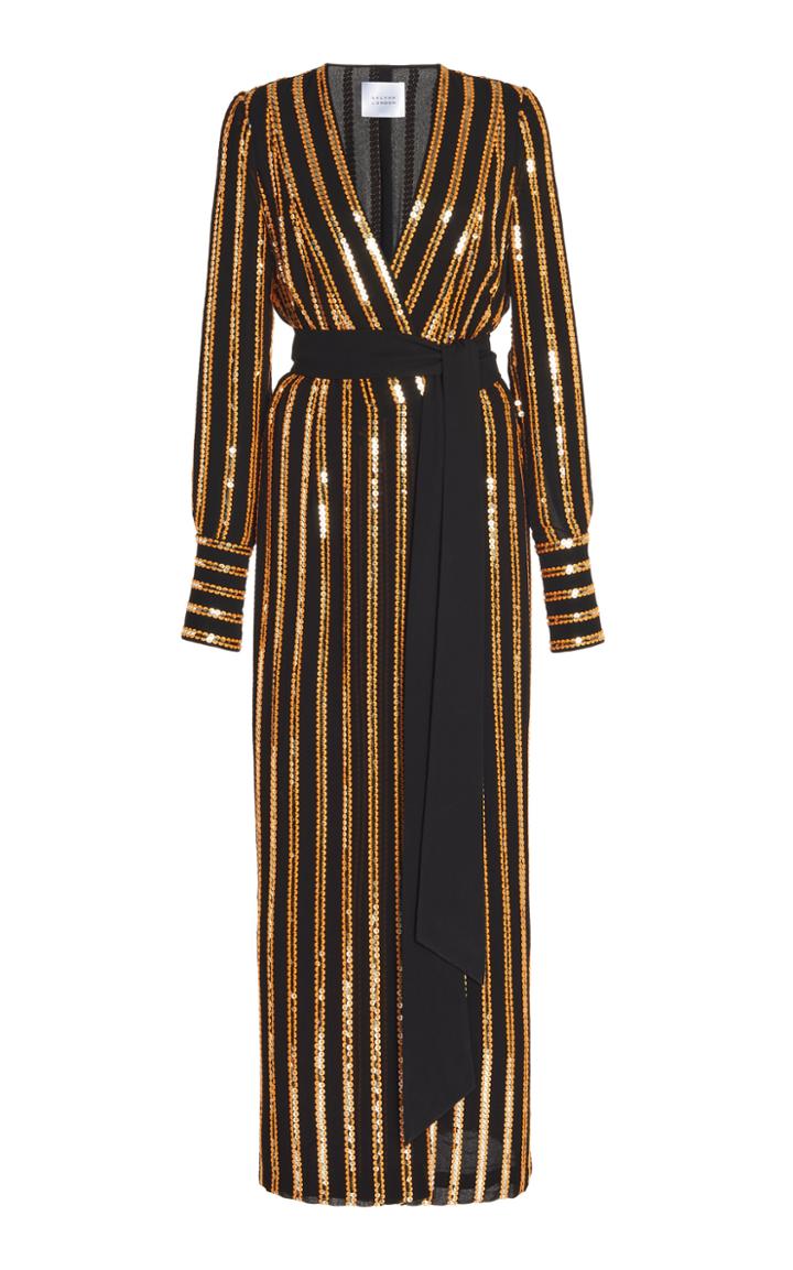 Moda Operandi Galvan Pride Wrap Dress