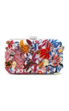 Maticevski Carnival Embellished Silk-satin Clutch