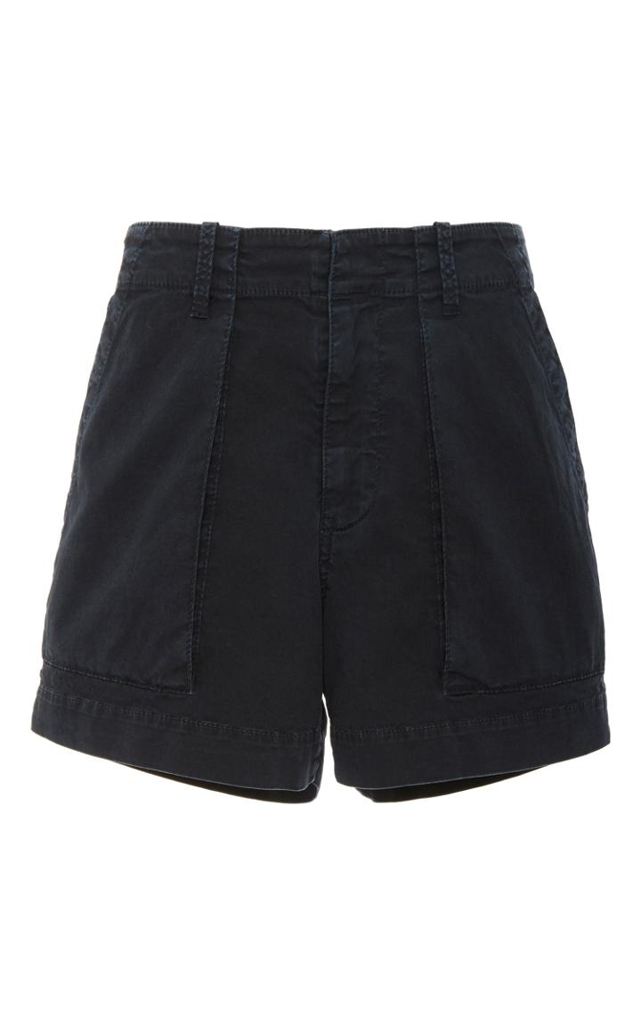 Nili Lotan Mid Rise Utility Shorts