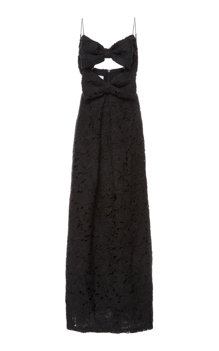Zimmermann Corsage Bow Cutout Dress