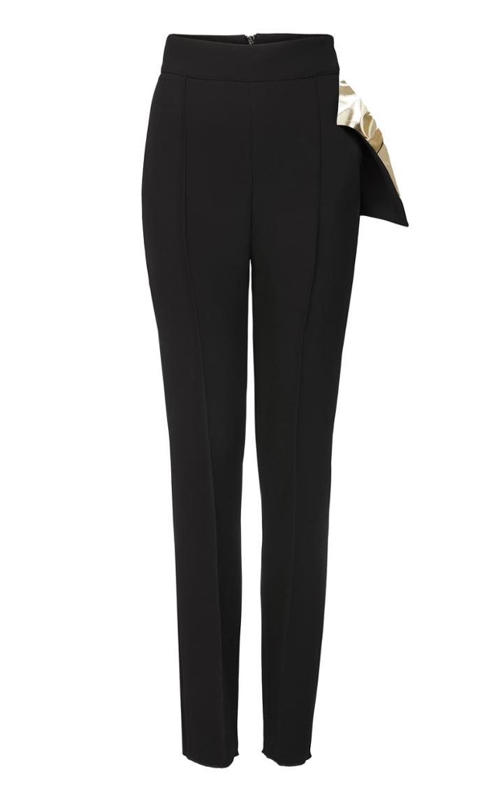 Maticevski Toreador Satin Skinny Pants
