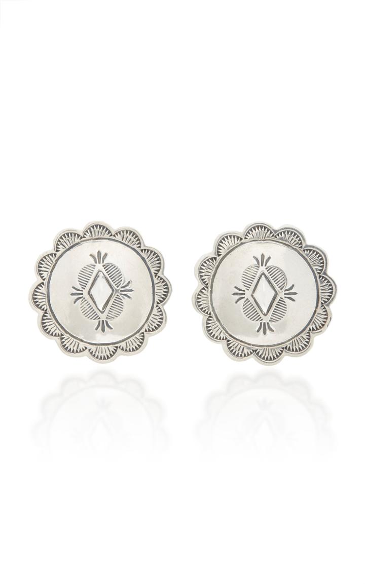 Fallon : Found Fallon: Found One-of-a-kind Conch Button Earring