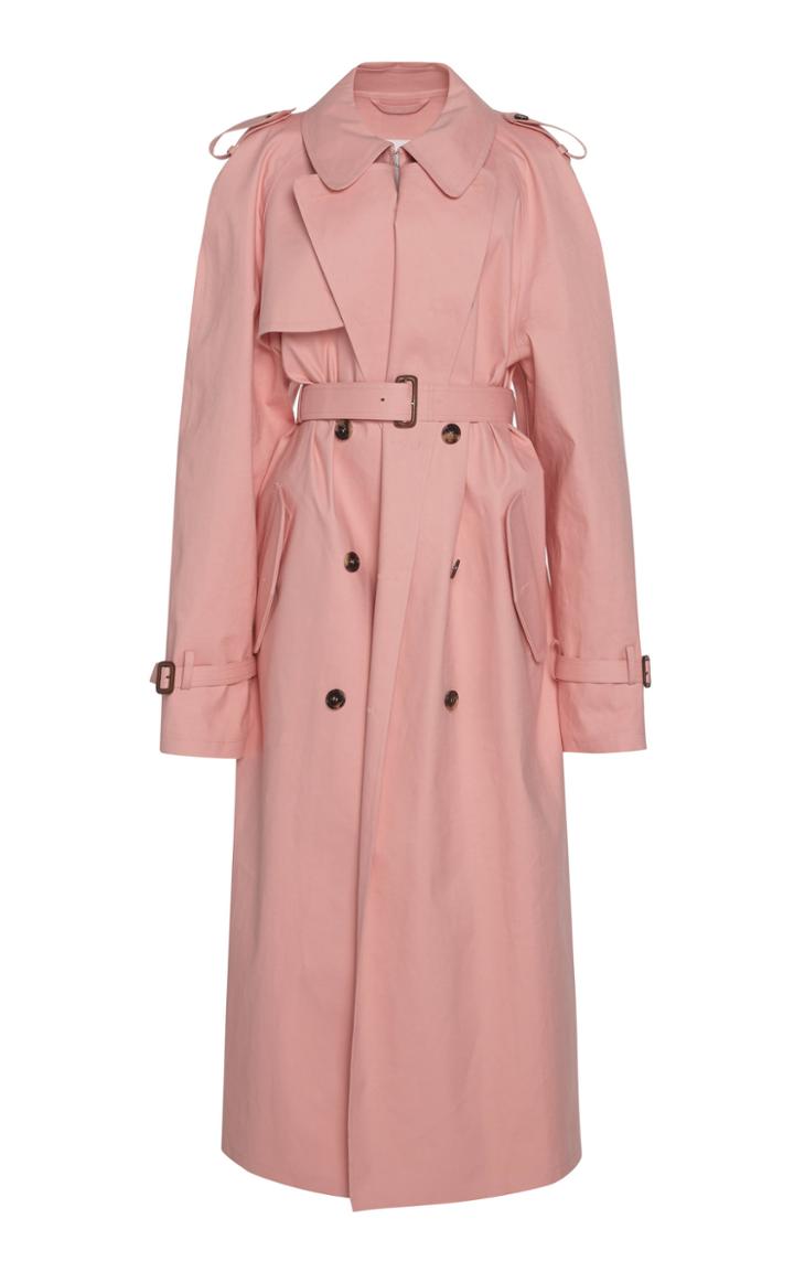 Maison Margiela Oversized Cotton Trench Coat