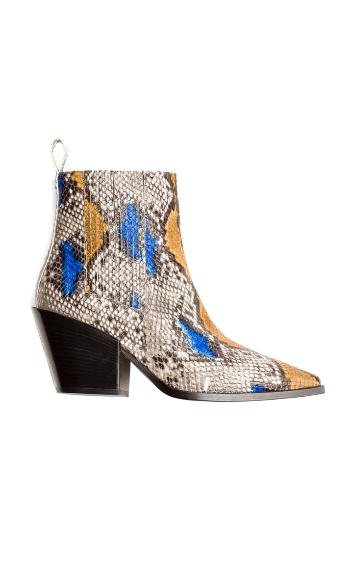 Aeyde Kate Embossed Booties