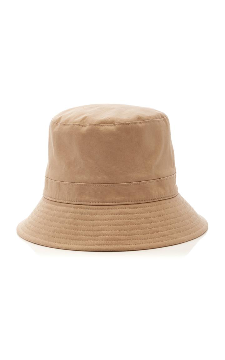 Bassike Shrunken Cotton-gabardine Bucket Hat