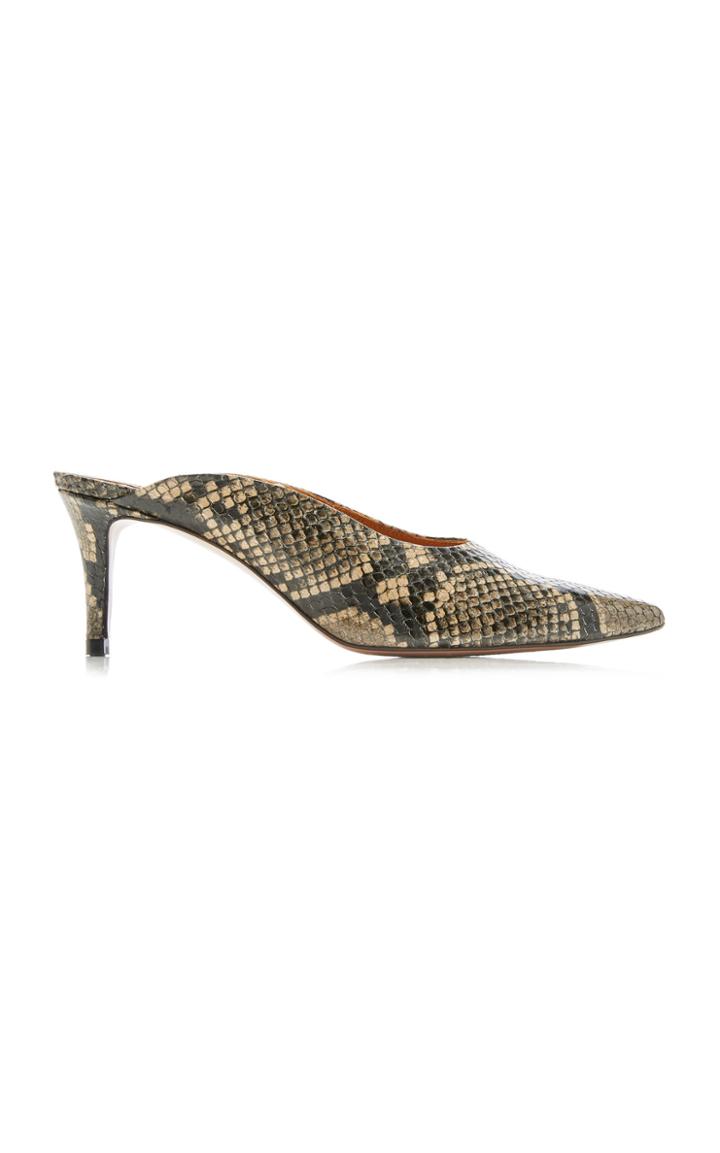 Veronica Beard Taran Leather Mules