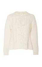 Brock Collection Particle Pointelle-knit Wool And Cashmere Blend Sweater