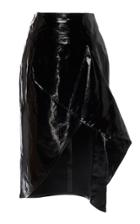 Zeynep Aray Patent Leather Skirt