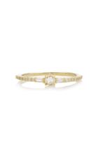 Ila Petite Parson 14k Gold Diamond Ring