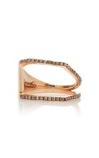 Tullia 14k Rose Gold Diamond Ring Size: 5