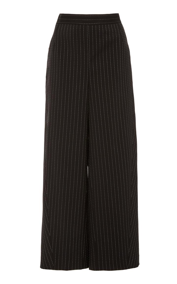 Mi Jong Lee Wide Leg Wool-blend Culottes